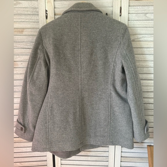 Women's Classic Lambswool Peacoat - Picture 2 of 6